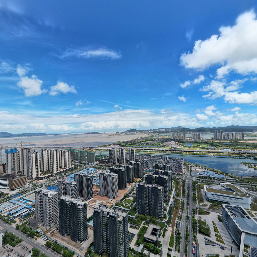 珠海航空新城2021.5月全景实拍