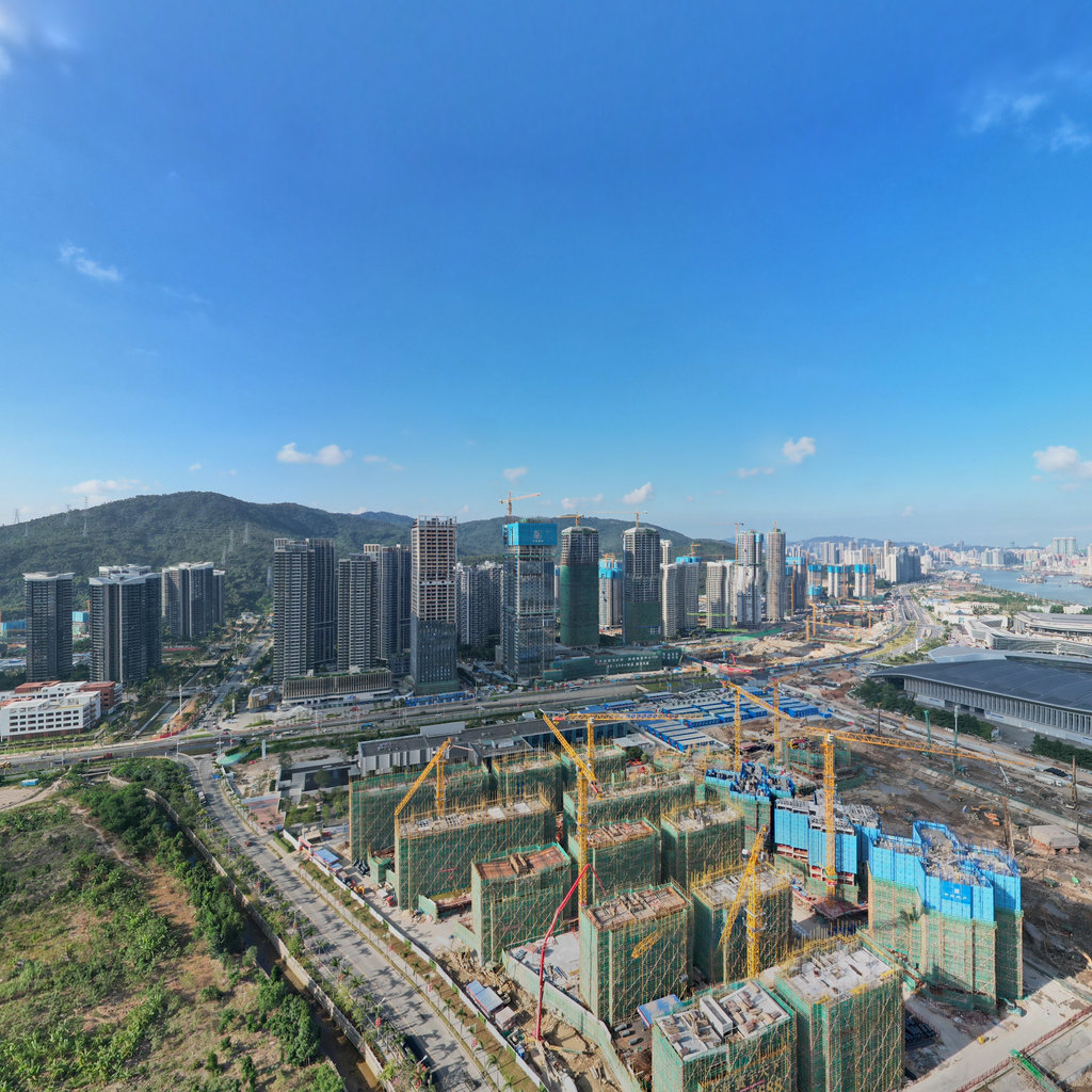 21.11.07大湾区珠海十字门片区航拍全景