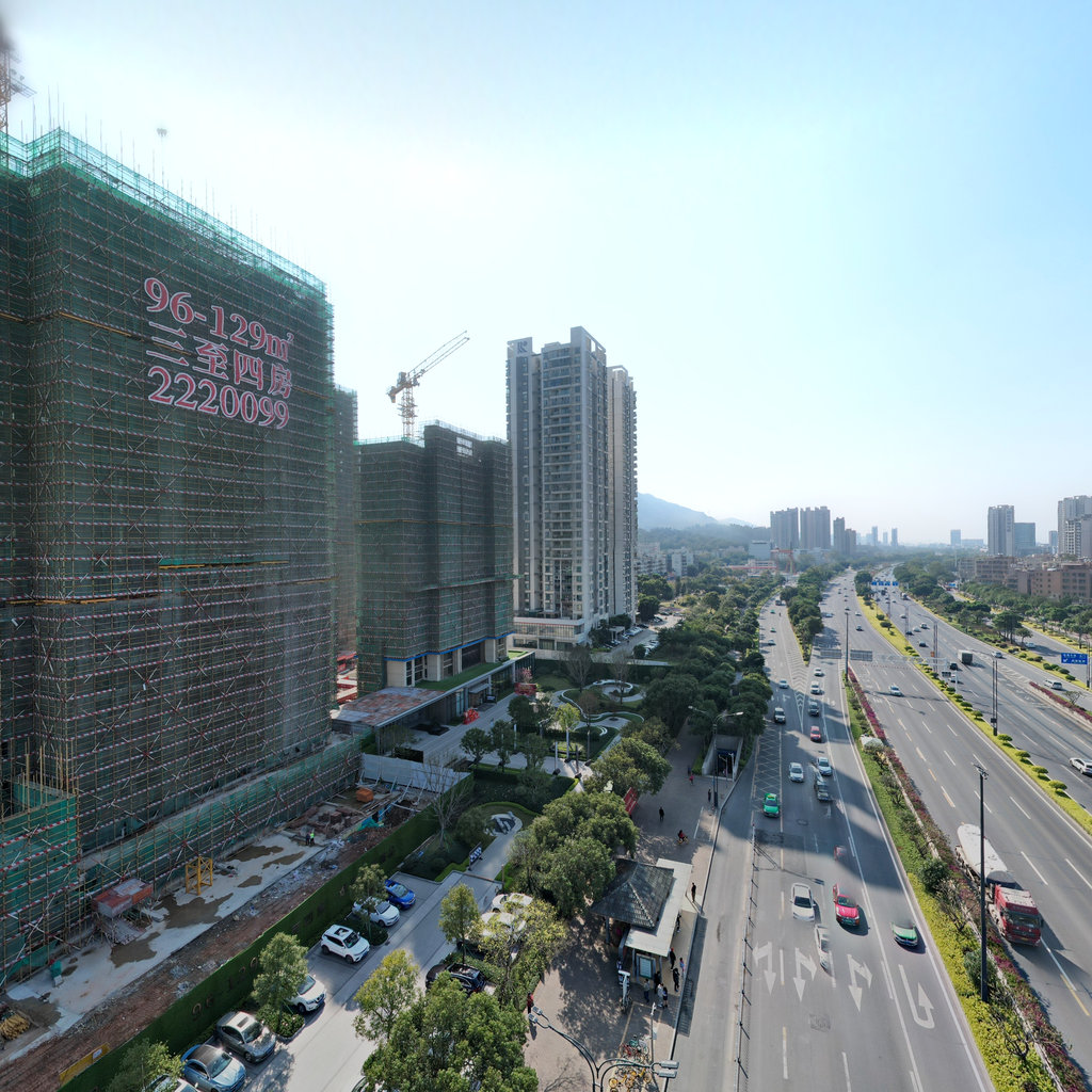 大湾区珠海-龙光玖榕湾航拍全景实拍