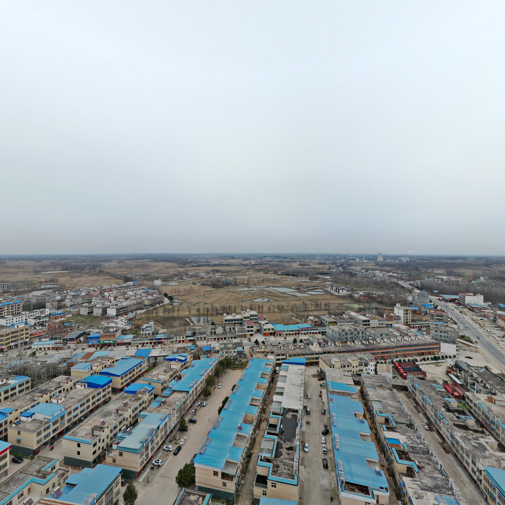22.2.光山寨河航拍全景