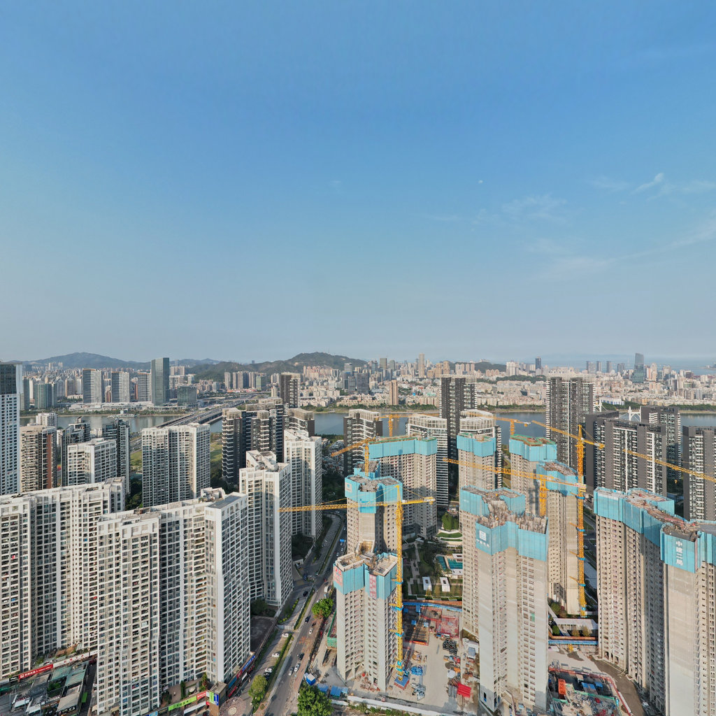 2022.3月大湾区珠海南湾成熟改善片区航拍全景