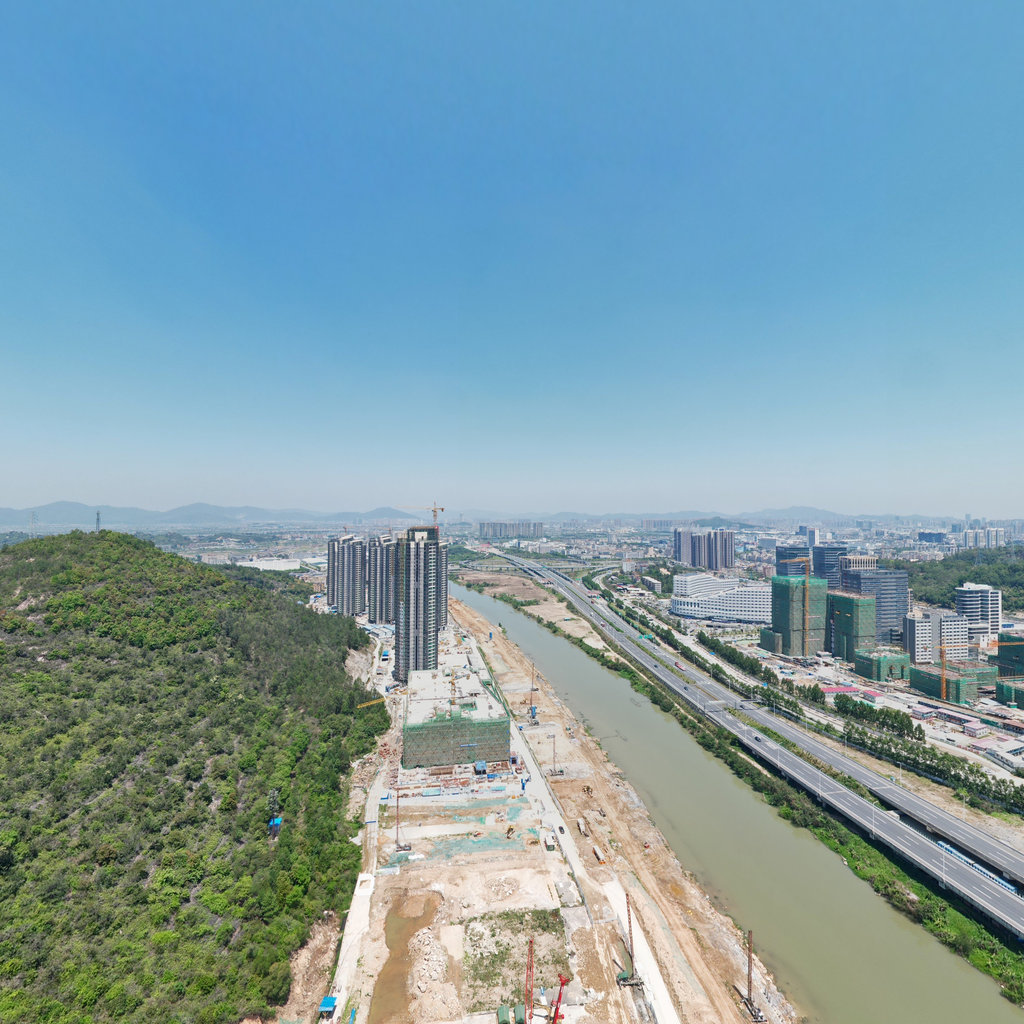 2022.4.03大湾区珠海洪湾片区航拍全景