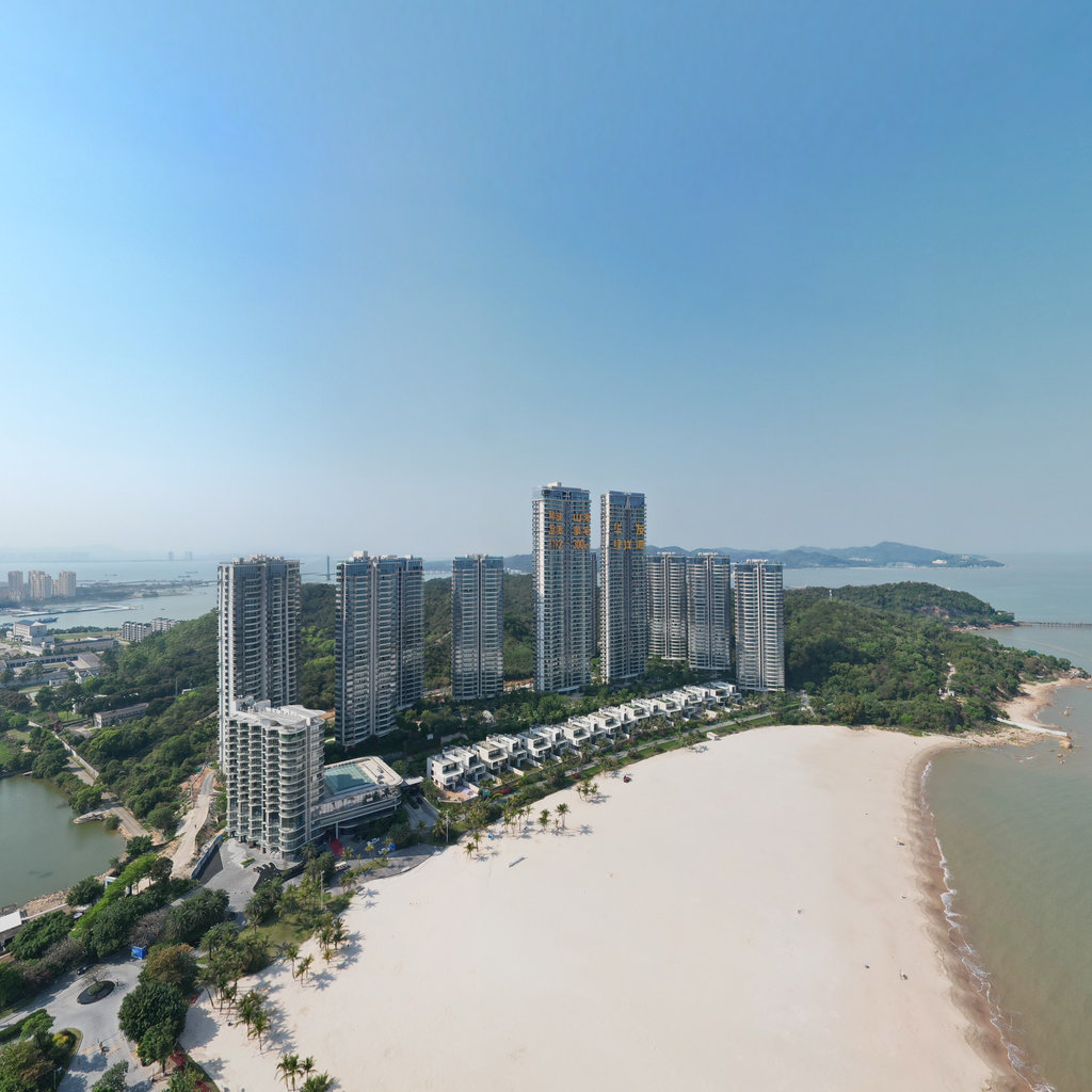 2022.4大湾区珠海唐家前环航拍全景
