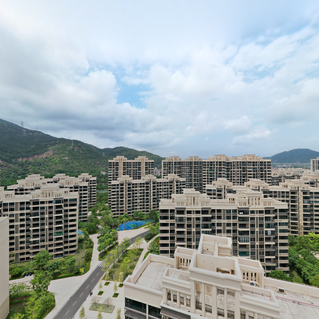 22.4.23大湾区珠海斗门华发依山郡航拍全景