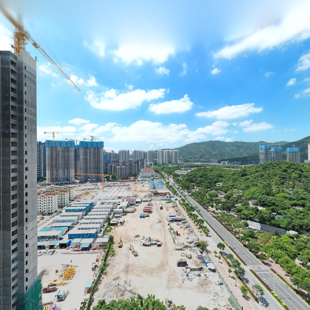 2022.7.27大湾区珠海南湾航拍实景