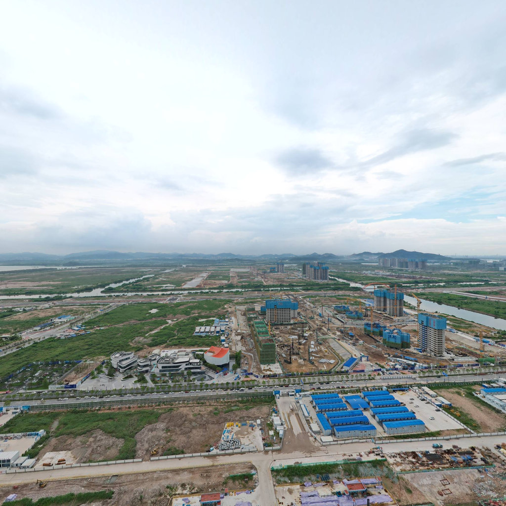 2022.8大湾区深中桥头堡马鞍岛航拍实景