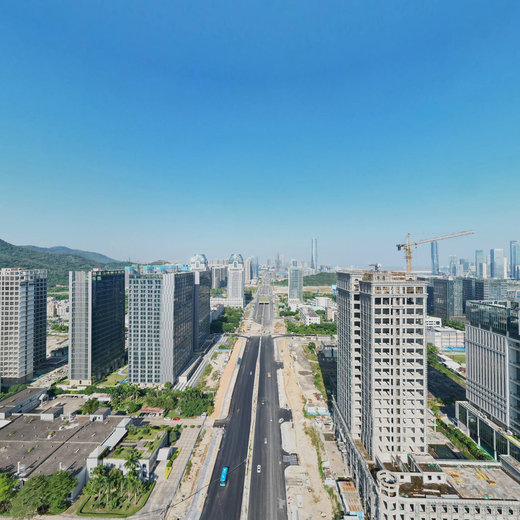 2022.10大湾区珠海十字门-保税新中心航拍全景