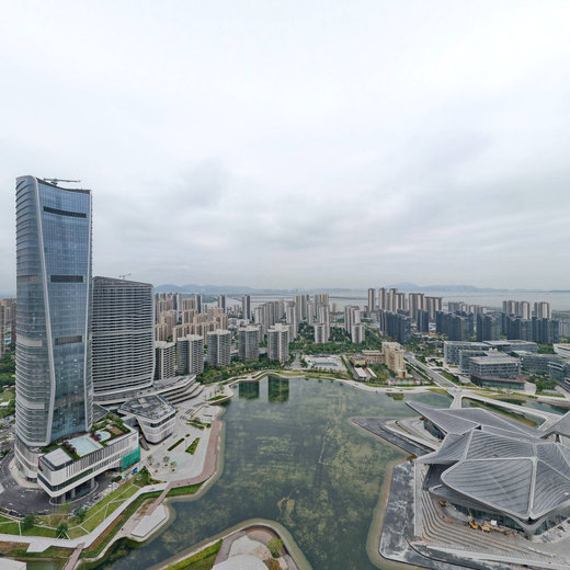 2022.11.22大湾区珠海航空新城航拍全景
