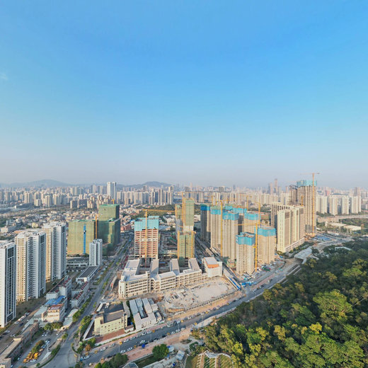 华发四季云山航拍全景图