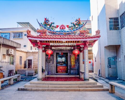 厦门市翔安赵岗村明山寺